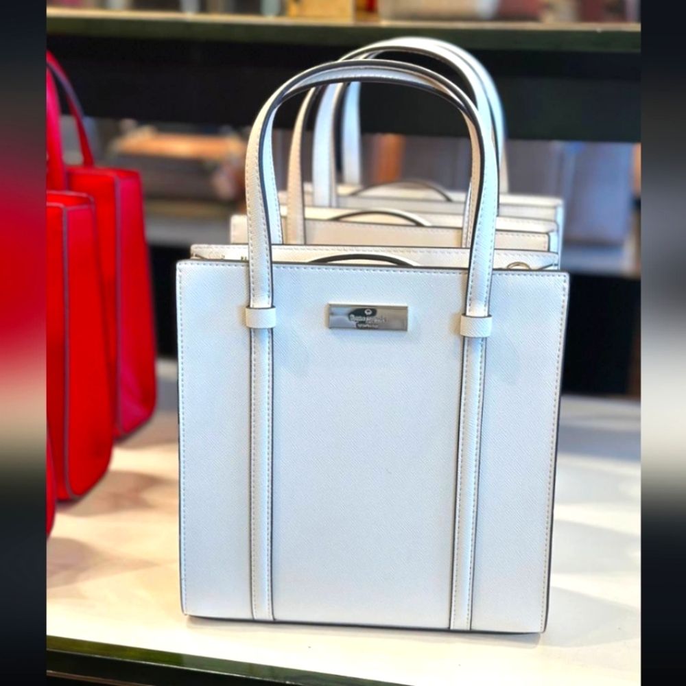 NWT Kate Spade KI926 Kenzie Limited Edition Small Tote Crossbody Meringue